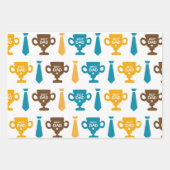 Vaderdag Winnaar Dad Set Inpakpapier Vel (Voorkant 2)