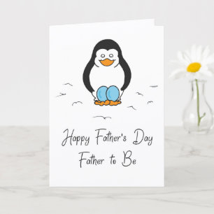 Vaderdag Wordt Vader van Tweeling Jongens Schattig Kaart
