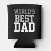 Vaderdag World's beste pa Black Blikjeskoeler (Achterkant)