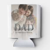 Vaderdag World's Greatest Dad met Foto Blikjeskoeler (Achterkant)