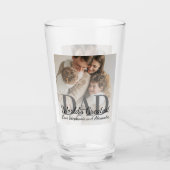 Vaderdag World's Greatest Dad met Foto Glas (Voorkant)