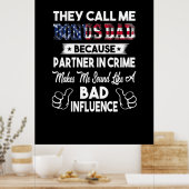 Vaderdag | Ze noemen me Bonus Pap Poster (Keuken)