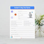 Vaderdag Zoon Interview Print (Staand voorkant)