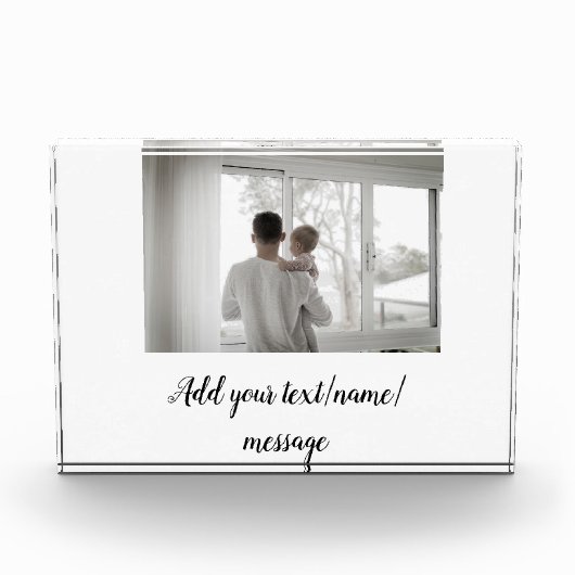 vaderdag zoon vader vader vader toevoegen foto tek (Voorkant)