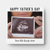 Vaderdag Zwangerschapsscan foto Fotoplaat (Voorkant)