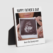 Vaderdag Zwangerschapsscan foto Fotoplaat (Voorkant)