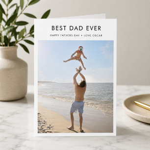 Vaderdagkaart Beste papa ooit Fotokaarten Kaart