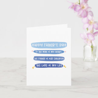 Vaderdagkaart van vrouw kaart