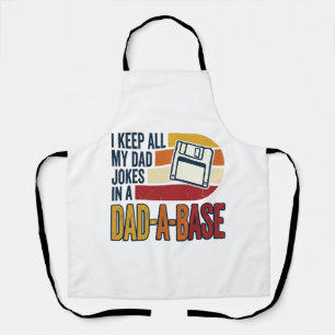 Vadergrap Vader-A-Basis Retro Grappige Vader Vecto Schort