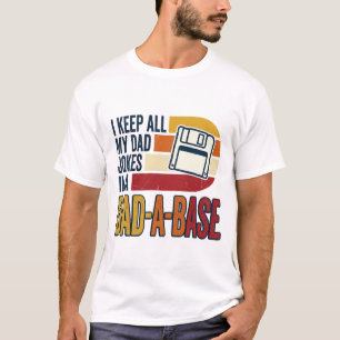 Vadergrap Vader-A-Basis Retro Grappige Vader Vecto T-shirt