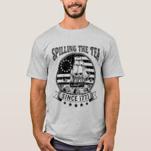 Vaderlandse Geschiedenis Strooit de Thee Sinds 177 T-shirt