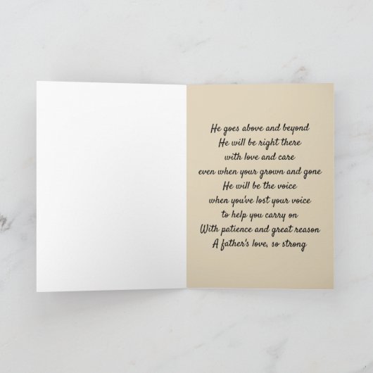 Vaderliefde Kaart (Binnen)