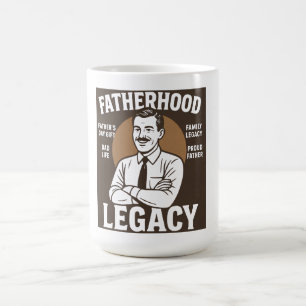 Vaderlijke Erfenis Vintage Vaderdag Koffiemok