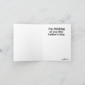 Vaderloze Vaderdag - Verticale berg Kaart (Binnen)