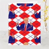 vaders dag donald trump kaart (Gele Bloem)