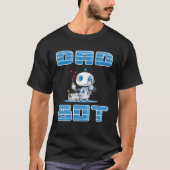 Vaders Dag Pap Bot Robotics Matching Family Robot T-shirt (Voorkant)