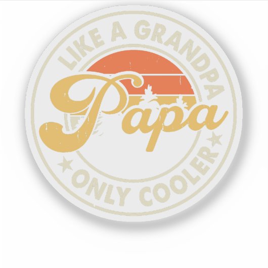 vaders dag sticker (Voorkant)