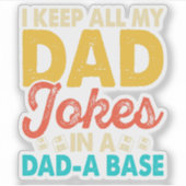 vaders dag sticker (Voorkant)