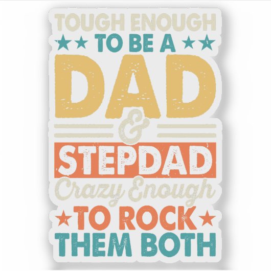 vaders dag sticker (Voorkant)