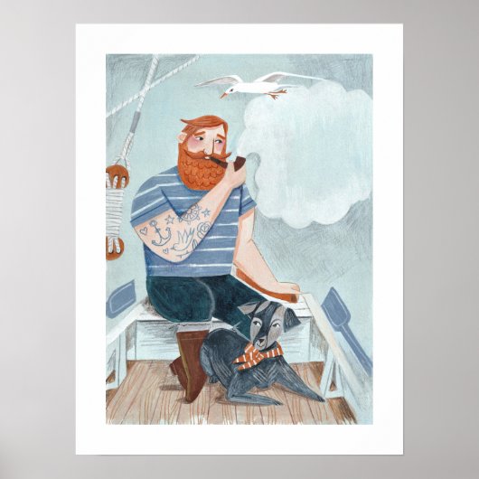 Vaders-dag superheld-zeilor poster (Voorkant)