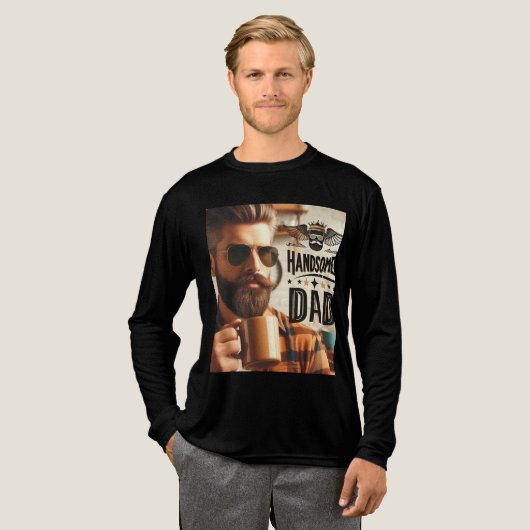 vaders dag Tri-Blend shirt (Voorkant)