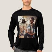 vaders dag Tri-Blend shirt (Voorkant volledig)