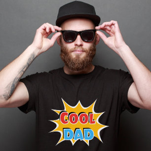 Vaders Day Comic Book Cool Dad Mannen T-shirt