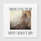 Vaders Day Upload je eigen Memory Photo Magnet (Voorkant)