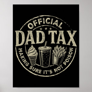 Vader's delen zorgen dat niet giftig is Leuke vade Poster