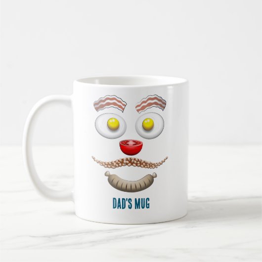Vader's Engelse ontbijt Koffiemok (Links)