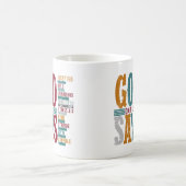 Vaders God zegt papa Koffiemok (Center)