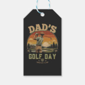Vader's Golfdag Cadeaulabel (Voorkant)