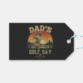 Vader's Golfdag Cadeaulabel (Voorkant (Horizontaal))