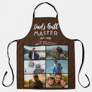 Vaders Grill Master Nepleer 6 Foto Collage Schort