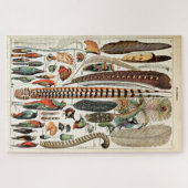  vaders Oude Illustratie Kunst Legpuzzel (Horizontaal)