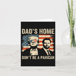 Vaders thuis zijn geen grappige Panicaanse Trump-v Kaart
