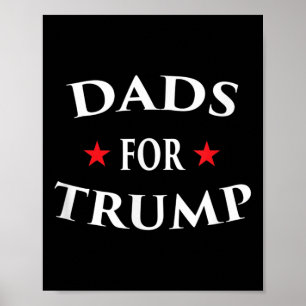 Vaders voor Trump Pro Life bouwen de Wall Vote Ral Poster