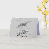 Vaders zeggen de vreemdste dingen kaart (Gele Bloem)