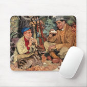 vaders Zoon Jacht Rifle Picnic Mousepad Muismat (Met muis)