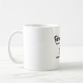 Vaderschap gevoed door koffie Mok - Funny Dad Gift (Links)