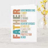 Vaderschap is een eerbetoon aan de kracht van elke kaart (Gele Bloem)