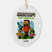 Vaderschapsmodus geactiveerd - Happy Father's Day Keramisch Ornament (Rechts)