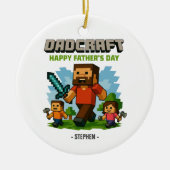Vaderschapsmodus geactiveerd - Happy Father's Day Keramisch Ornament (Voorkant)