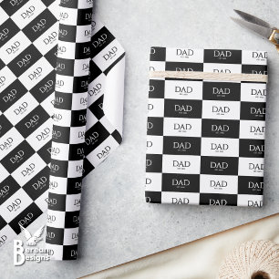 Vadersdag Klassieke Mutsen Papa Opgericht Cadeaupapier