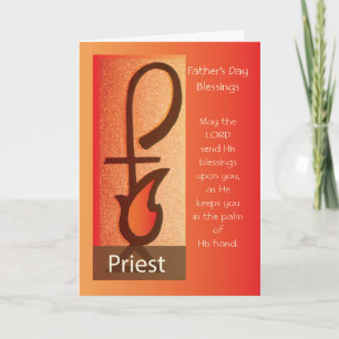 Vadersdag Priester, Herdersstaf en Vlam Kaart