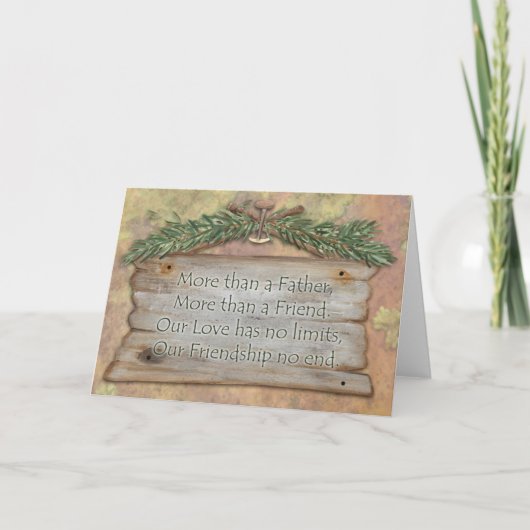vadervriendschap kaart (Voorkant)
