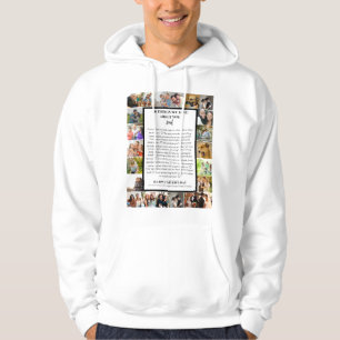 Vaderwaardering Vaderdag 22 Foto Collage Hoodie
