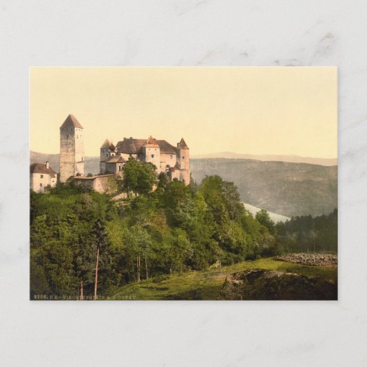 Vaduz Castle, Liechtenstein Briefkaart (Voorkant)