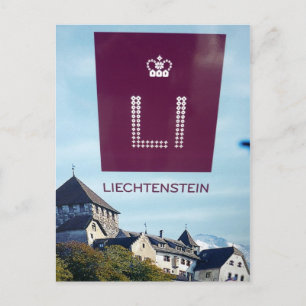 vaduz li briefkaart