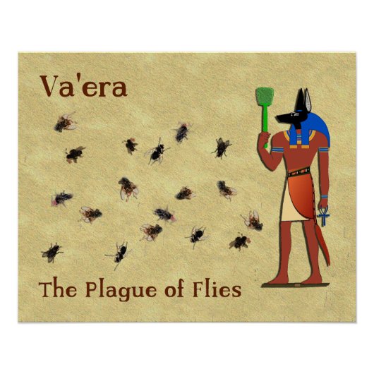 Va'era - De plaag van de vliegen Perfect Poster (Voorkant)